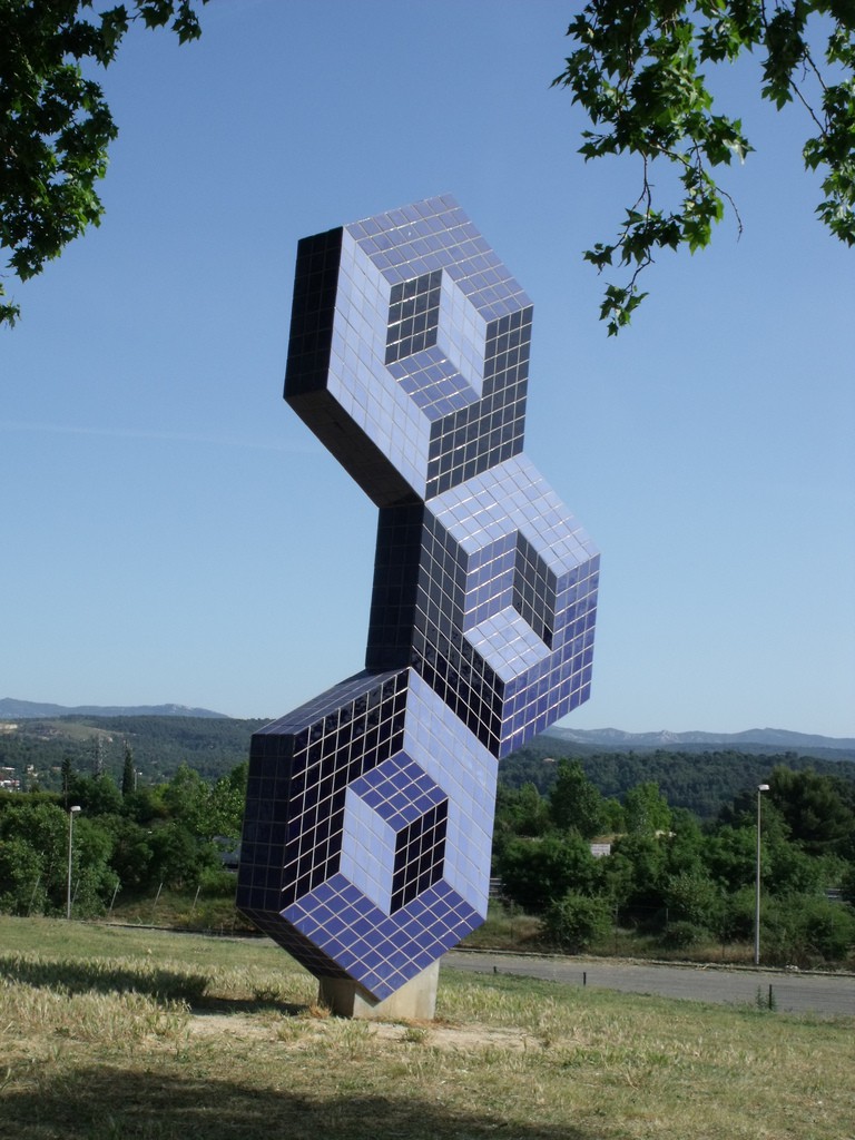Foundation Vasarely - Aix-en-Provence - sculpture