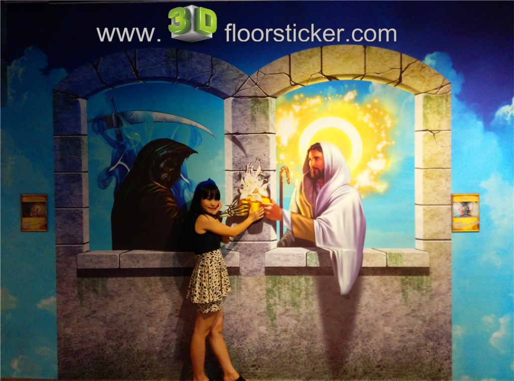 3d exhibition sticker #234