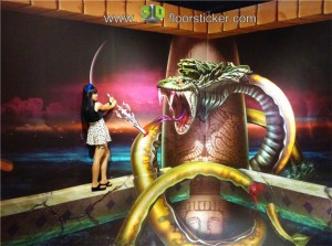 3d exhibition sticker #238