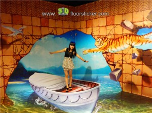 3d exhibition sticker #239