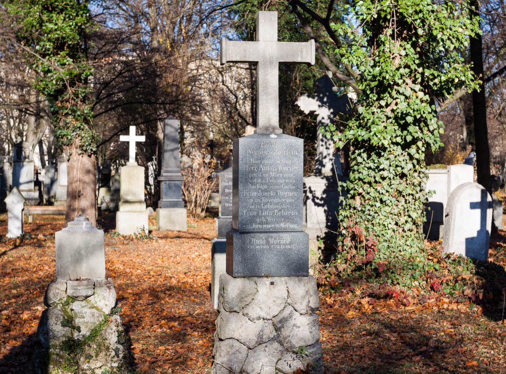 Alter Südfriedhof München animiert