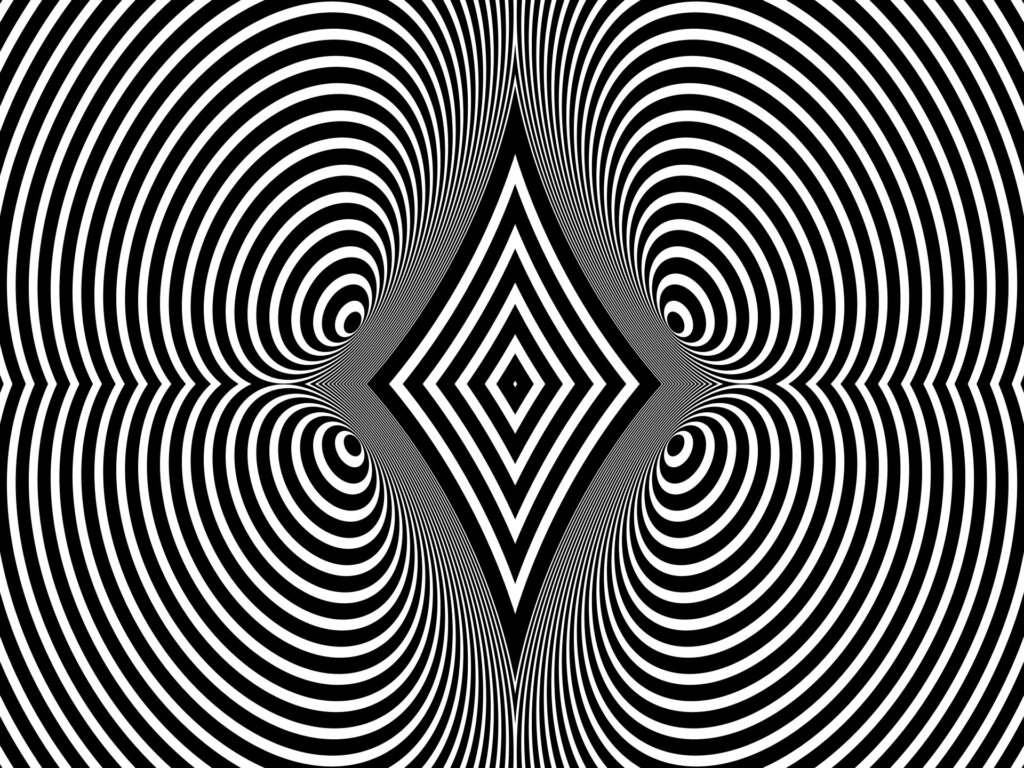 Spirale und Raute